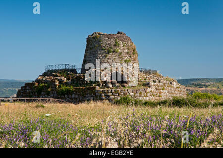 Torralba, Sassari, Sardaigne, Italie, 17/6/2013.Santu Antine Nuraghe tour est de considérer le plus grand et le plus important de l'île Banque D'Images