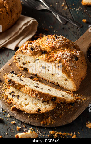 Soda Bread irlandais pour la Saint Patrick Banque D'Images