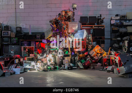 L'installation étant numérique Banque D'Images