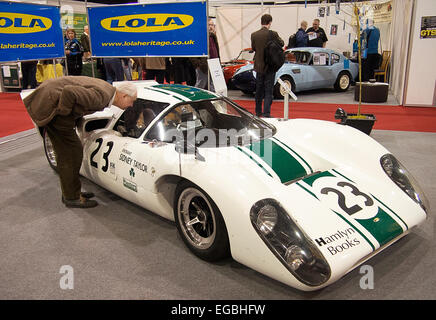 Le Warwickshire, Royaume-Uni. Feb 21, 2015. Retro Course 2015 Lola T70 21/02/2015 Crédit : Cabanel/Alamy Live News Banque D'Images