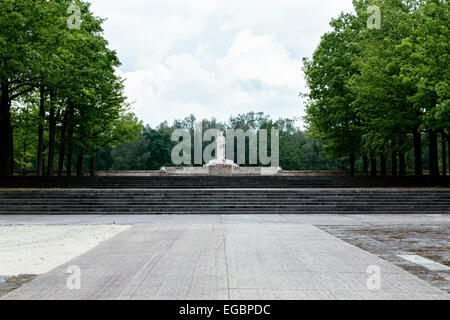 Bralu Kapi (Cimetière des Frères), cimetière militaire, Riga, Lettonie Banque D'Images