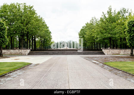 Bralu Kapi (Cimetière des Frères), cimetière militaire, Riga, Lettonie Banque D'Images