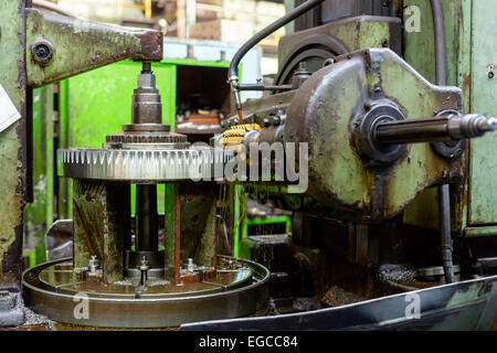 Machine industrielle dans l'usine Banque D'Images