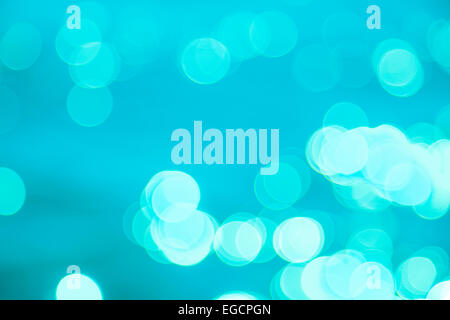 Arrière-plan flou bleu naturel. Banque D'Images