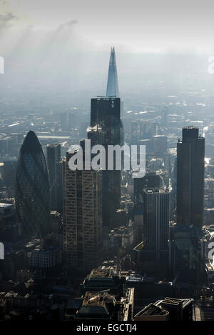 Photographie aérienne de la ville de Londres Banque D'Images