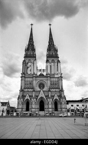 Basílica Nuestra Señora de Luján (Basilique Notre Dame de Luján), en Argentine. Banque D'Images