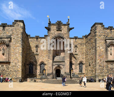 Scottish National War Memorial dans le château d'Édimbourg, Site du patrimoine mondial de l'Edinburgh, Edinburgh, Ecosse, Grande-Bretagne, Royaume-Uni Banque D'Images