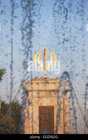 L'Imam Khomeini Sq, Téhéran, Iran Banque D'Images