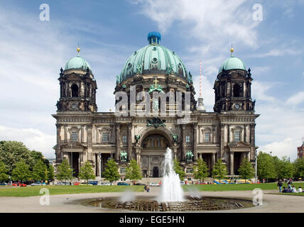 La cathédrale La cathédrale de Berlin Allemagne Europe dom Banque D'Images