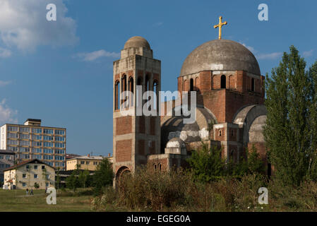 L'Église serbe inachevé, Pristina Banque D'Images