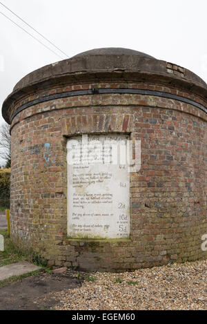 La série 1820 Toll House (probablement construit pour le stockage) sur le Turnpike Lewes à Brighton Banque D'Images