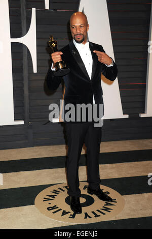 Politique participant à la Vanity Fair Oscar Party 2015 le 22 février 2015 à Beverly Hills, en Californie./photo alliance Banque D'Images