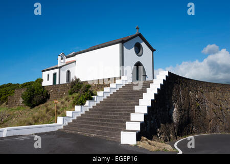 Chapelle de Nossa Senhora da Guia, Faial, Açores, Portugal Banque D'Images