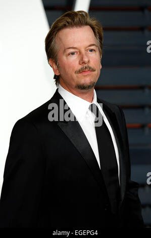 Beverly Hills, Californie. Feb 22, 2015. David Spade participant à la Vanity Fair Oscar Party 2015 le 22 février 2015 à Beverly Hills, en Californie./photo : dpa Crédit alliance/Alamy Live News Banque D'Images