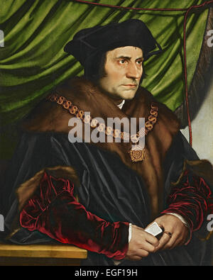 Hans Holbein le Jeune Portrait de Sir Thomas More Banque D'Images