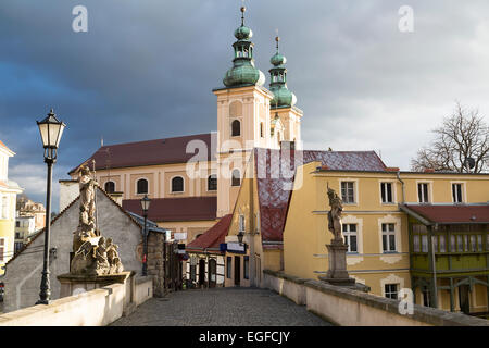 Klodzko dans la région de la Basse Silésie, Pologne, Europe Banque D'Images