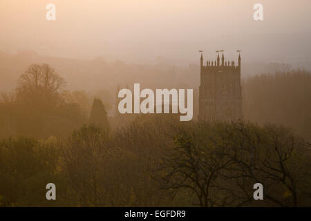 Eglise St James à Chipping Campden, aube, Cotswolds, Gloucestershire, Angleterre, Royaume-Uni, Europe
