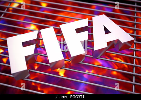 La sensation de chaleur de la FIFA Banque D'Images