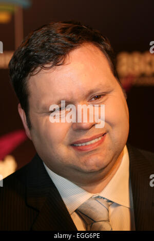 Gagnant d'ITV Britain's Got Talent Paul Potts ténor britannique Banque D'Images