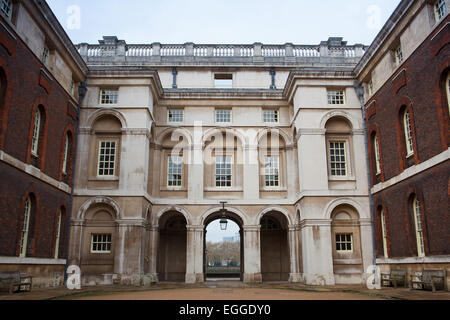 Londres, Angleterre - 15 novembre,2014 : National Maritime Museum.Le National Maritime Museum de Greenwich, Londres, Banque D'Images