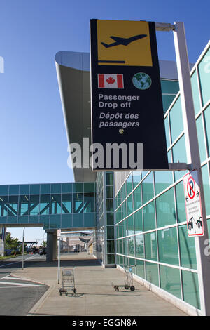 L'aéroport international Stanfield d'Halifax le 12 juin 2012. Banque D'Images