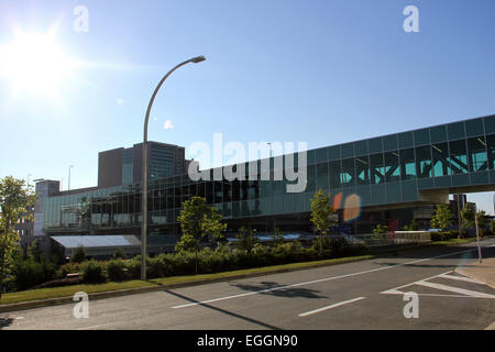 La passerelle à l'aéroport international Stanfield d'Halifax le 12 juin 2012. Banque D'Images