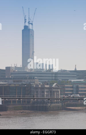 Talkie Walkie bâtiment en construction, Londres, Angleterre Banque D'Images