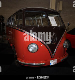 Minibus Volkswagen T1 (Samba). Banque D'Images