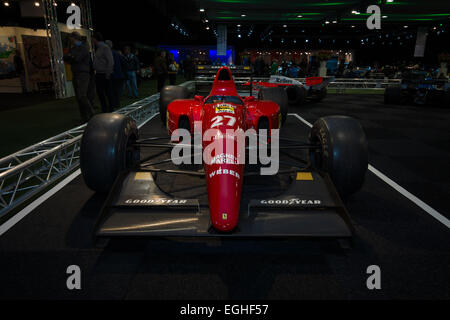 Voiture de Formule Un Ferrari F92A, conçue par Jean-Claude Migeot, 1992 Banque D'Images