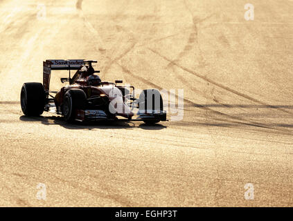 Circuit de Montmelo près de Barcelone, Espagne 19.-22,2.15, la formule 1 essais -- RŠikkšnen Kimi Raikkonen, Raeikkonen () (FIN), Ferrari F15 T Banque D'Images
