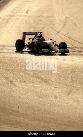 Circuit de Montmelo près de Barcelone, Espagne 19.-22,2.15, la formule 1 essais -- RŠikkšnen Kimi Raikkonen, Raeikkonen () (FIN), Ferrari F15 T Banque D'Images
