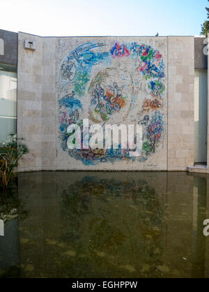 Le musée Chagall à Nice, Alpes-Maritimes, France Banque D'Images