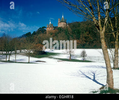 Castell Coch, Tongwynlais près de Cardiff, Pays de Galles, Royaume-Uni. Banque D'Images