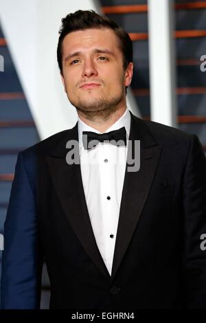 Beverly Hills, CA, USA. Feb 23, 2015. Josh Hutcherson.Vanity Fair Oscar Party 2015.Los Angeles, CA.22 février 2015. © Roger Harvey/Globe Photos/ZUMA/Alamy Fil Live News Banque D'Images