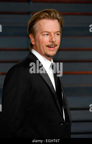 Beverly Hills, CA, USA. Feb 23, 2015. David Spade.Vanity Fair Oscar Party 2015.Los Angeles, CA.22 février 2015. © Roger Harvey/Globe Photos/ZUMA/Alamy Fil Live News Banque D'Images