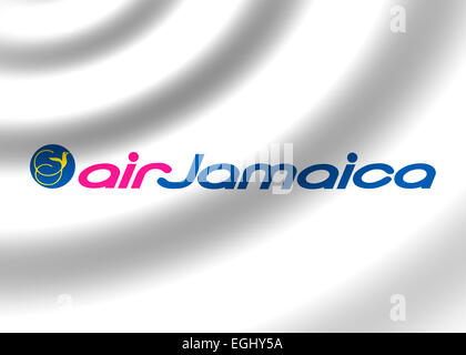 Air Jamaica icône logo emblème drapeau symbole Banque D'Images