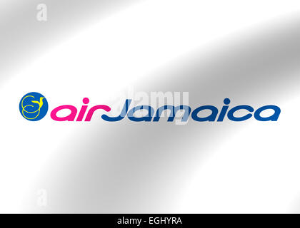 Air Jamaica icône logo emblème drapeau symbole Banque D'Images