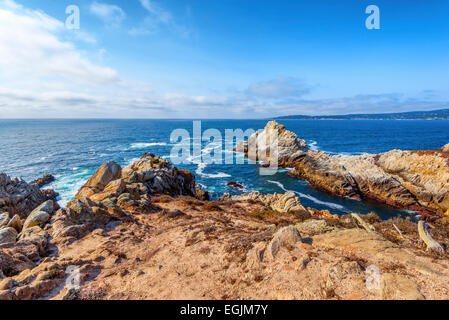 Point Lobos State Reserve. Le Comté de Monterey, en Californie, aux États-Unis. Banque D'Images