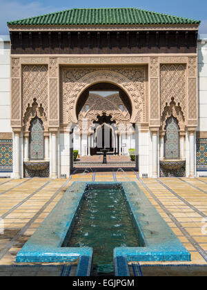 L'intérieur du pavillon marocain à Putrajaya, Malaisie Banque D'Images