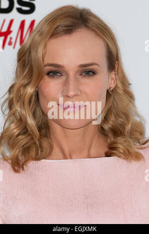 Londres. Feb 24, 2015. Diane Kruger à la Style Awards 2015 Elle au Sky Garden le 24 février 2015 à Londres./photo alliance © dpa/Alamy Live News Banque D'Images