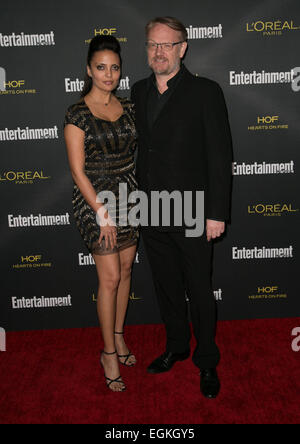 Assister à des célébrités 2014 Entertainment Weekly Pre-Emmy Party à Fig & Olive. En vedette : Allegra Riggio,Jared Harris Où : Los Angeles, California, United States Quand : 23 août 2014 Banque D'Images