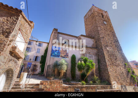 France, Côte d'Azur, Saint Raphaël, musée archéologique dans l'église San Raféu Banque D'Images