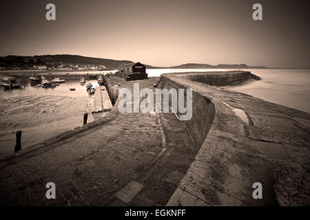 La COB, Lyme Regis Dorset, UK Banque D'Images