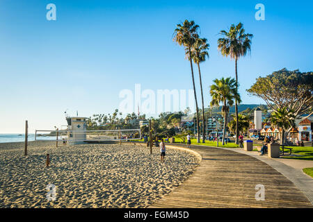 Main Beach Park, à Laguna Beach, Californie. Banque D'Images