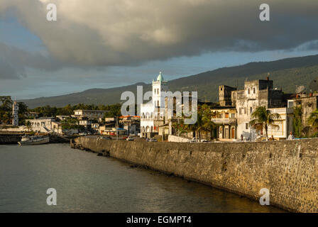 Le vieux port de Moroni, Grande Comore, Comores Banque D'Images