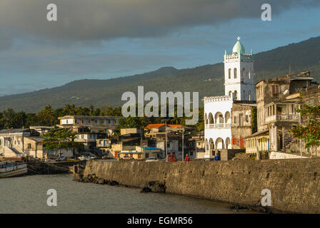 Le vieux port de Moroni, Grande Comore, Comores Banque D'Images