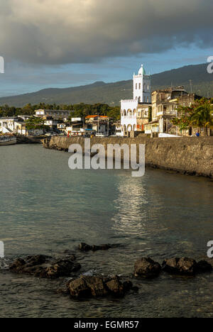 Le vieux port de Moroni, Grande Comore, Comores Banque D'Images