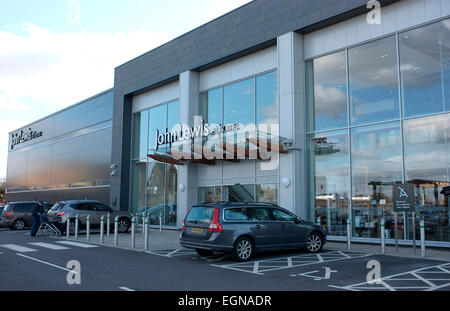 John Lewis à la maison magasin départemental à ashford dans le comté de la ville de kent uk février 2015 Banque D'Images