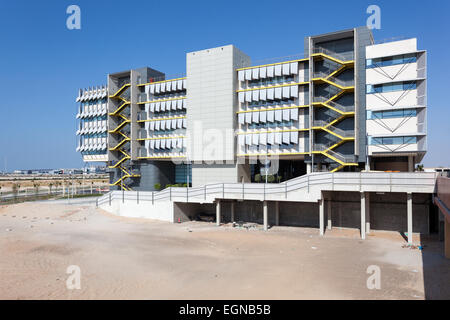 Vue de l'Institut Masdar de la science et de la technologie, Abu Dhabi Banque D'Images