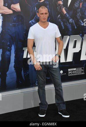 LOS ANGELES, CA - le 11 août 2014 : Alan O'Neill à la Los Angeles premiere de 'The Expendables 3' au théâtre chinois de Grauman, Hollywood. Banque D'Images